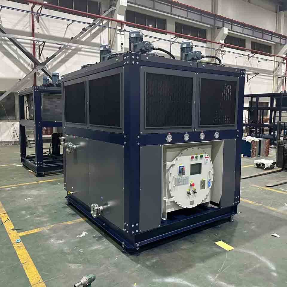 反应釜用乙二醇冷冻机组（-5℃～-40℃）